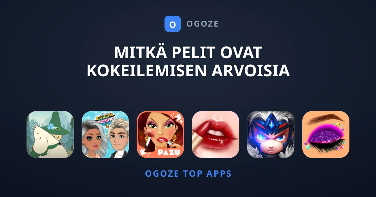 Mitkä Pelit ovat kokeilemisen arvoisia juuri nyt?